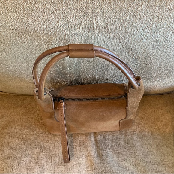 Authentic Gucci Brown Suede Hobo Handbag🤎 - Picture 6 of 16